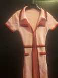 Vestido Malha Rosa vintage