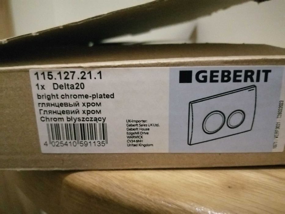 przycisk spłukujący do wc geberit delta