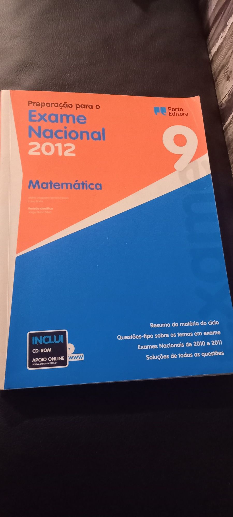 Livros preparação exames Matemática 9°ano