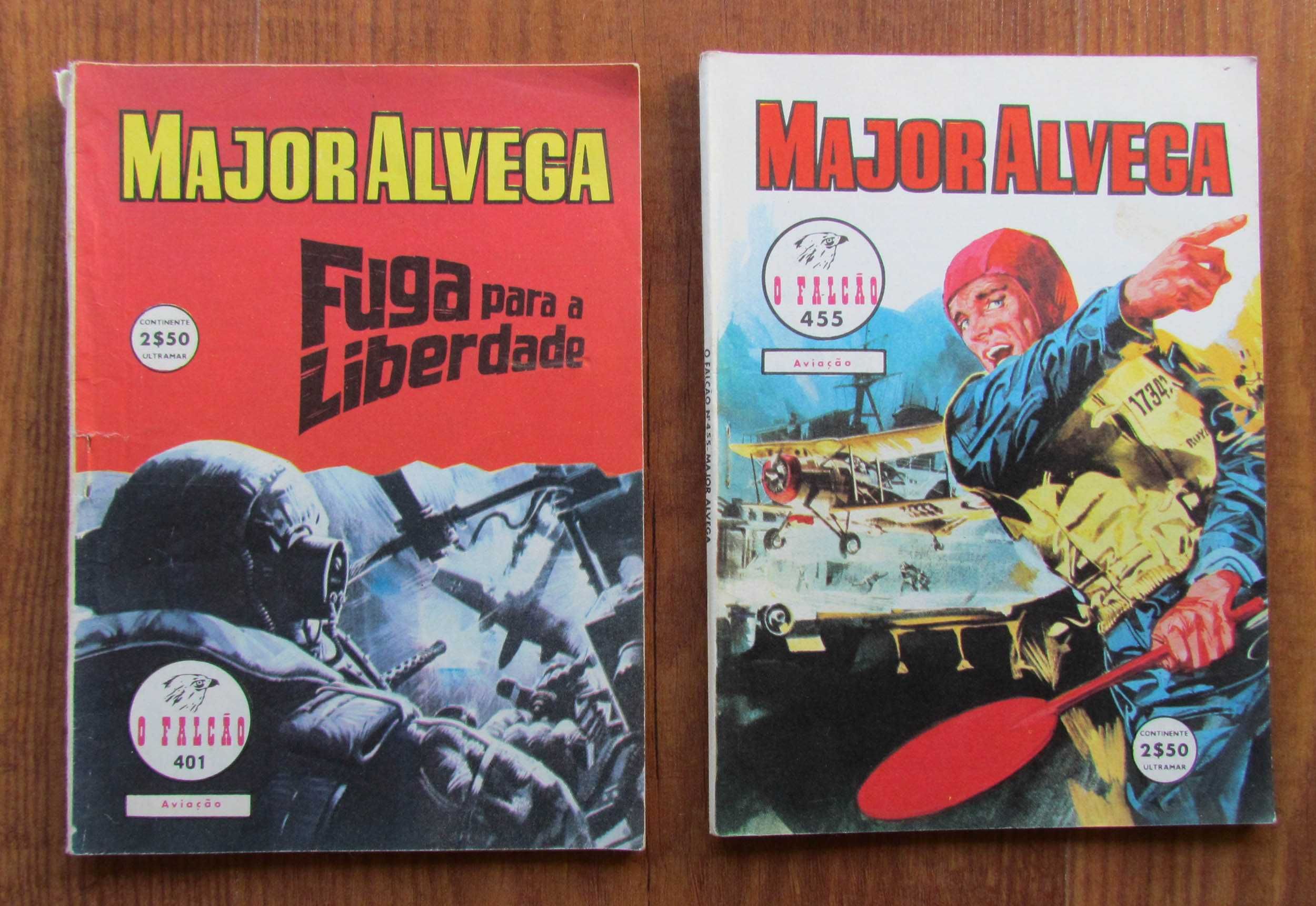 Major Alvega revistas BD “O Falcão”