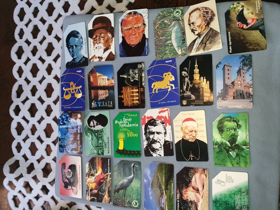 Karty telefoniczne 59szt