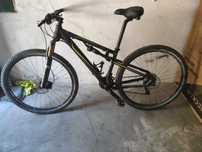 Bicicleta suspensão total