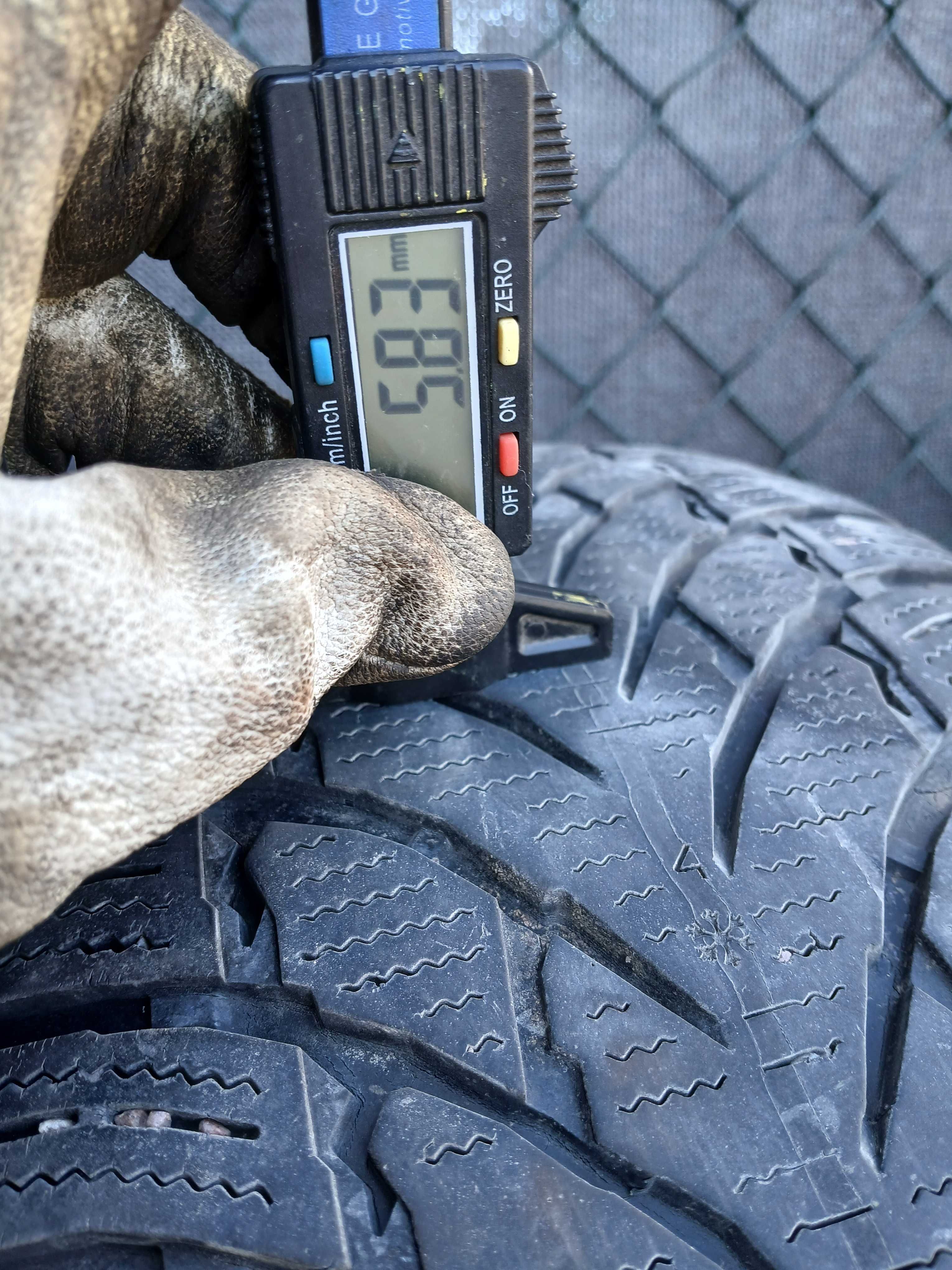 2x używane opony zimowe 235/60 R18 Nokian 2021r - Montaż Gwranacja