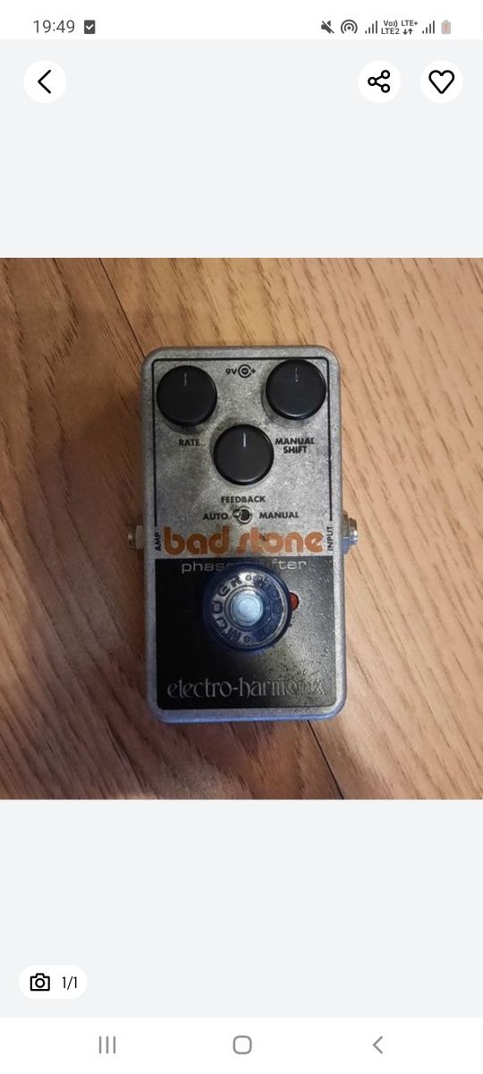 Electro harmonix bad stone phaser