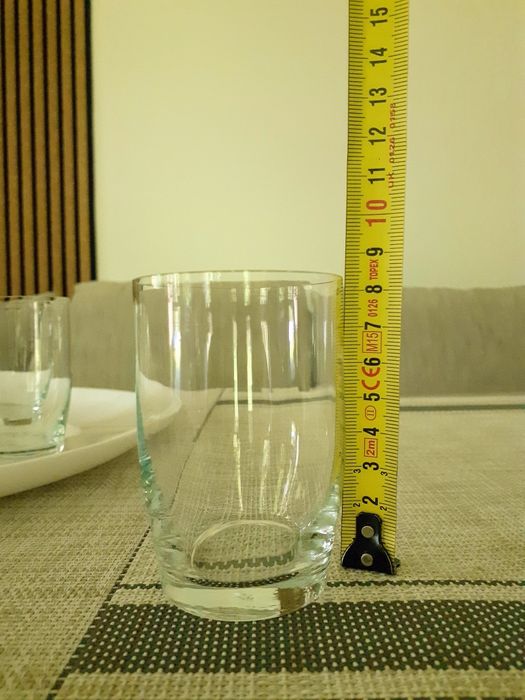 Szklanki literatki do napojów PRL vintage