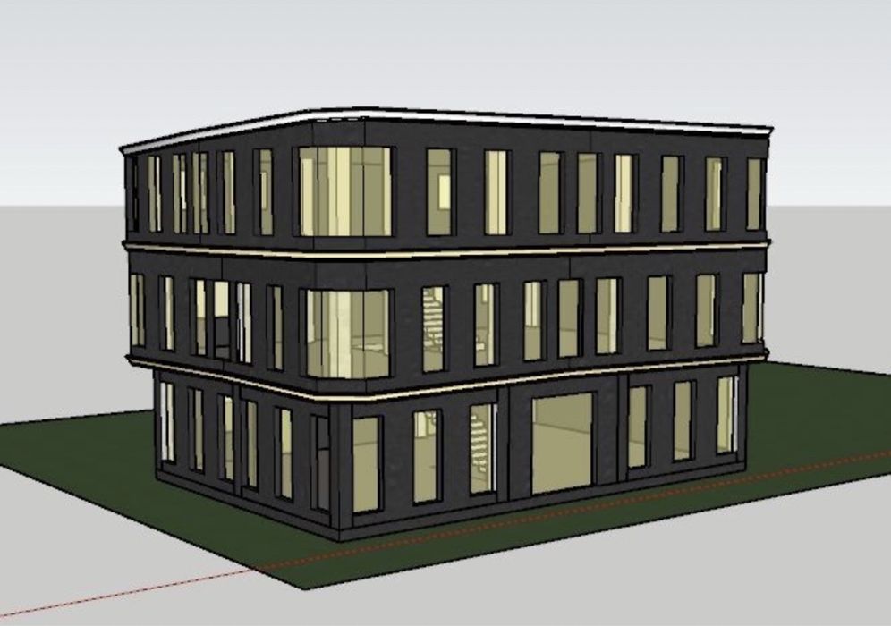 Боярка продаж будівлі Фасад 500квм + парковка