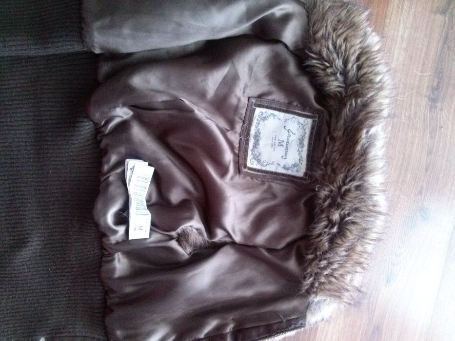 kamizelka futrzana futerko M STRADIVARIUS