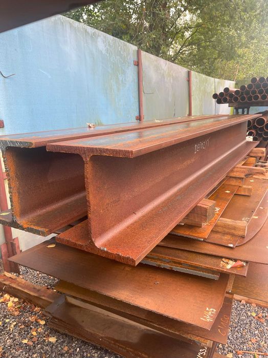 Dwuteownik kształtownik stalowy wzmocnienie kawałki HEB 320 2,85m