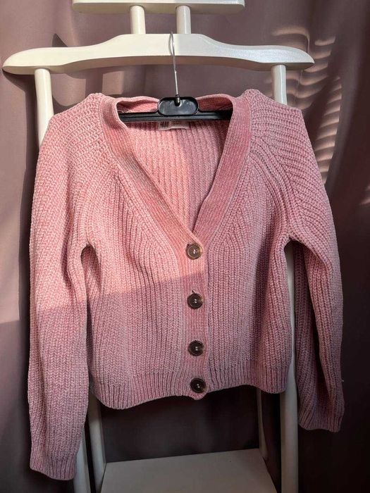Кофта рожева для дівчинки 8-10 років, H&M