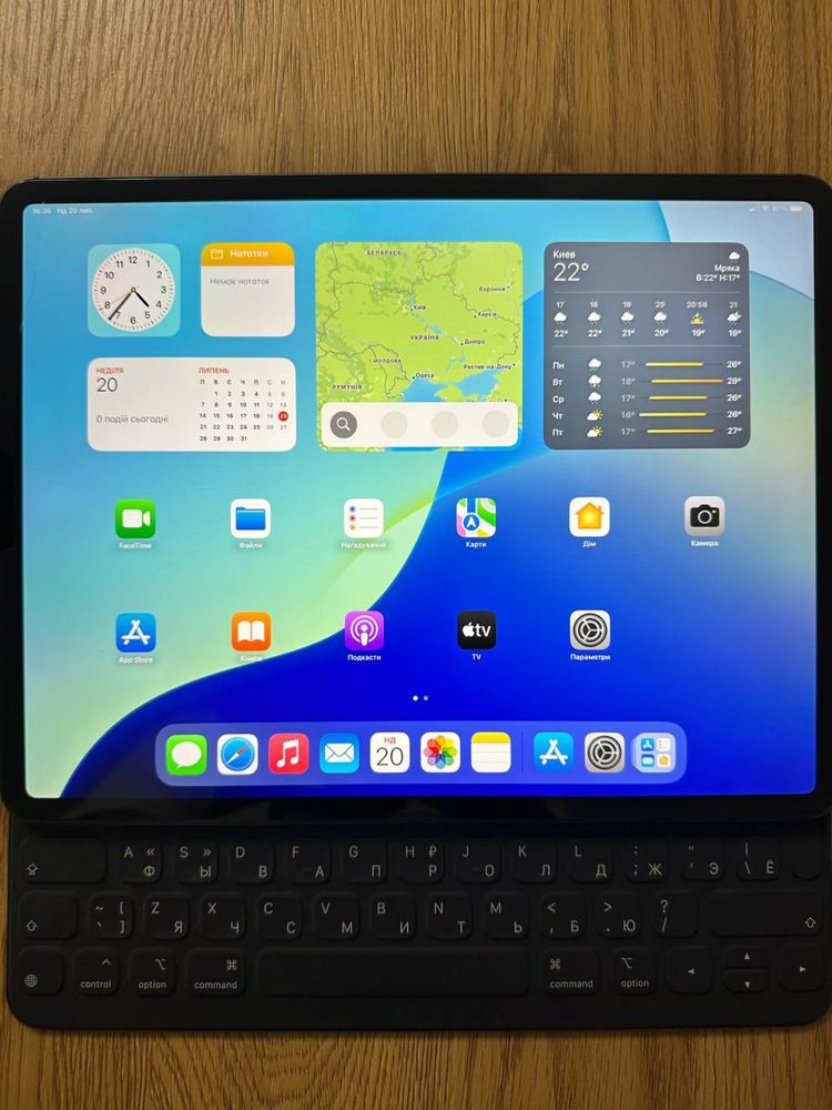 Ipad pro 12.9” 3 gen, wifi 4g 64gb Silver 8