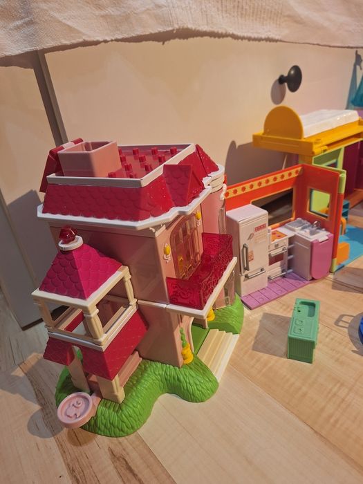 Zestaw domków dla lalek  - 3 sztuki