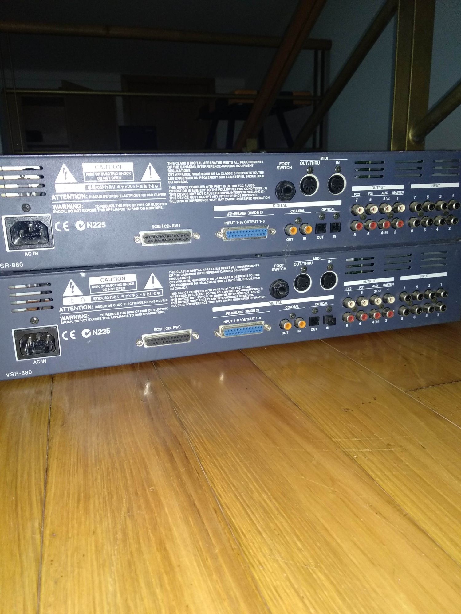 Roland VSR-880 24bit Gravador Digital Studio