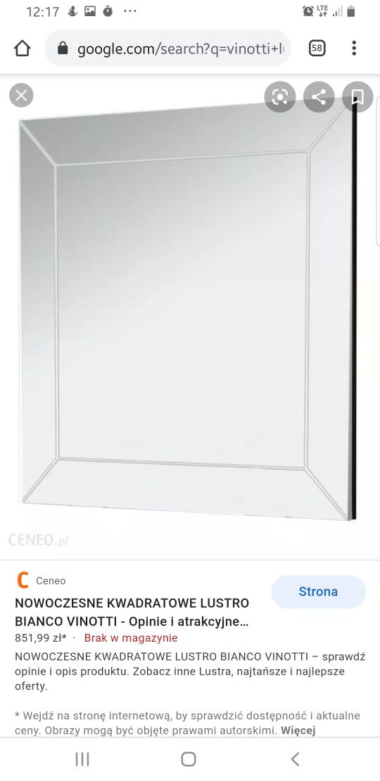 Vinotti Bianco Lustro 100x100