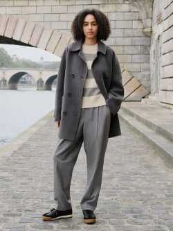 Твідові штани Uniqlo