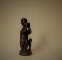 Rzeźba z hebanu małpa Afryka Wsch