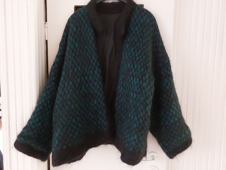 Sweter wełna moher Oversize