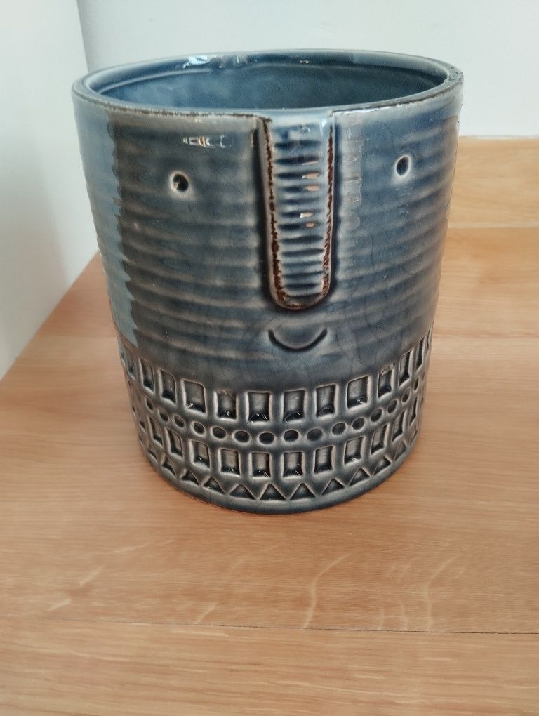 Osłonka, niebieska twarz Smile