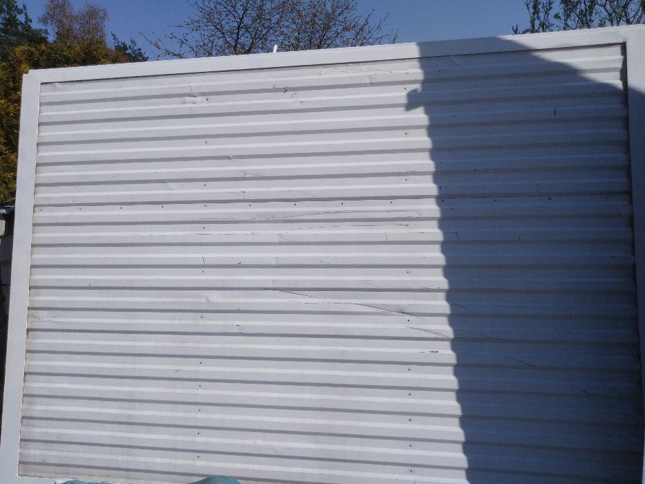 Brama 2x 1,95x2,7m dwuskrzydłowa blaszana 3,9mx2,7m,sprzedam lub za po