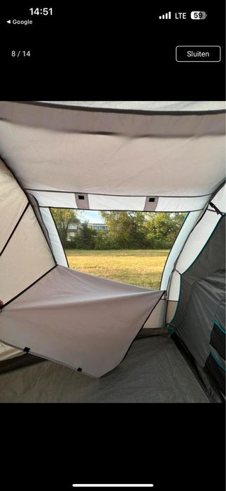 Продам палатку надувную Air Seconds 4.1 Quechua 4 местную