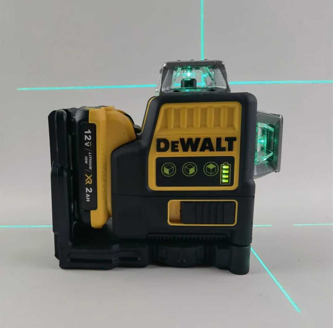 Laser samopoziomujący  360° 10,8V zielony DeWalt DCE089