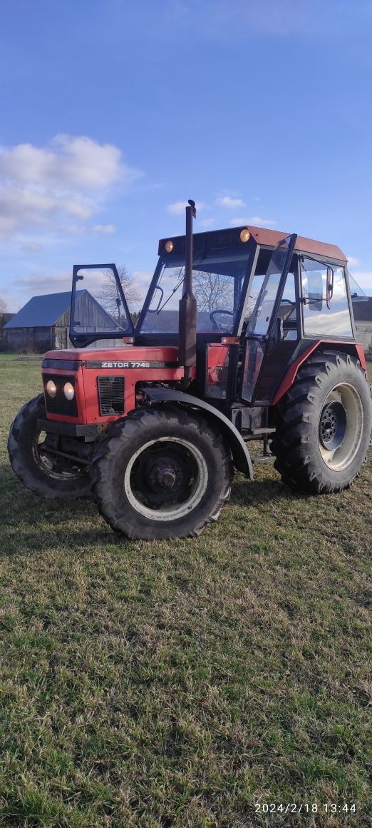 Zetor 7745 90r(7245,6245) Wspomnienie,Duże koła, Napęd 4x4