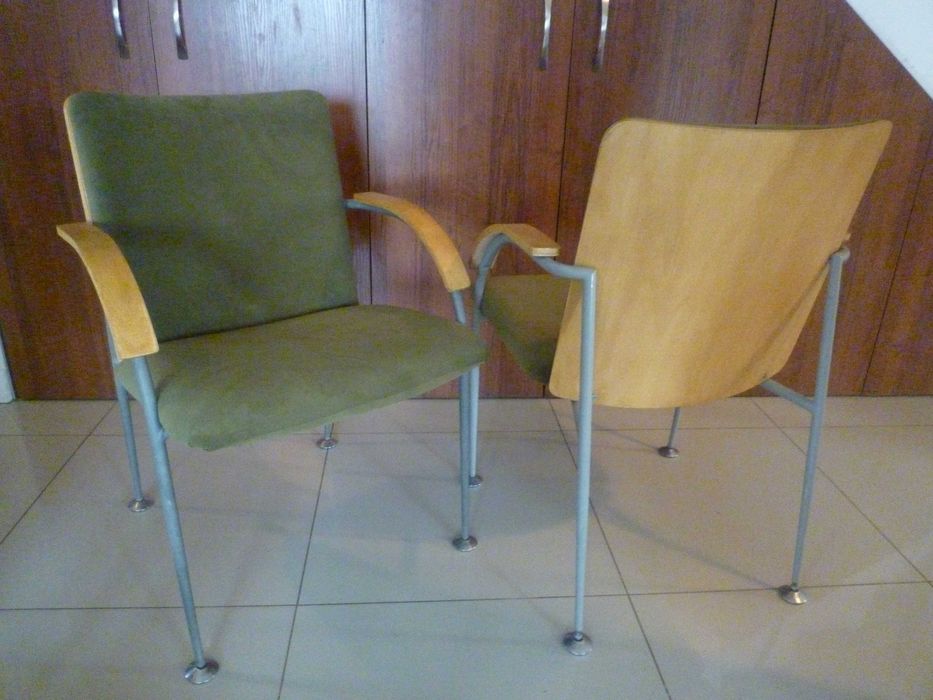 krzesła ikea z nową tapicerką