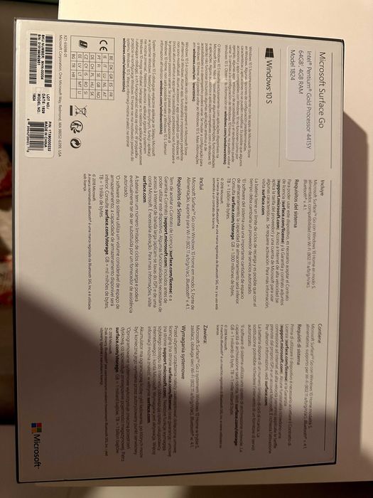 MICROSOFT Surface Go (10'' - Intel Pentium Gold 4415Y - RAM: 4GB)