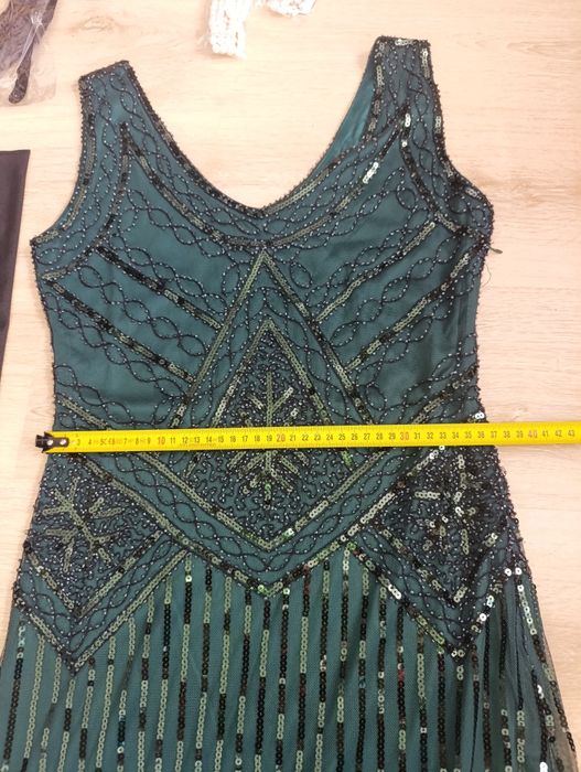 Przebranie karnawalowe sukienka lata 20-30 rozmiar M