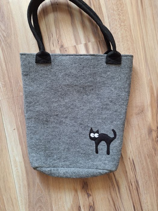 Torebka szara rozmiar A4