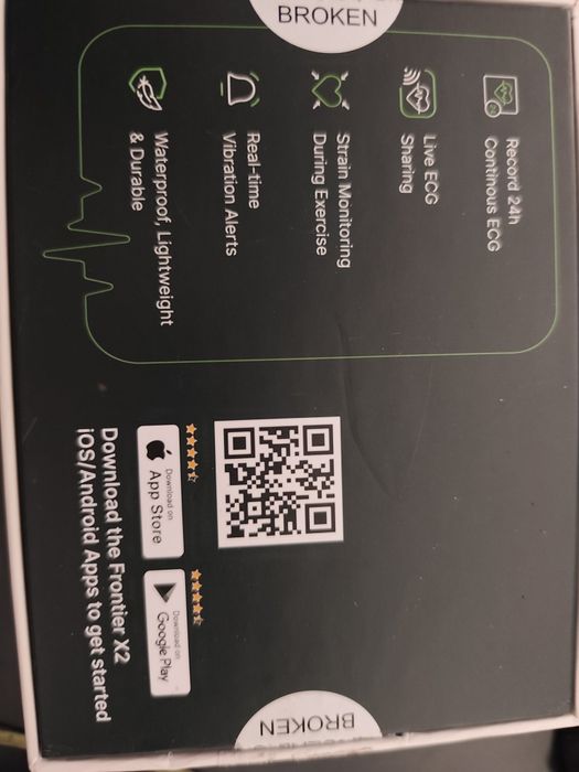 Banda Cardíaca Frontier X Vo2 ECG