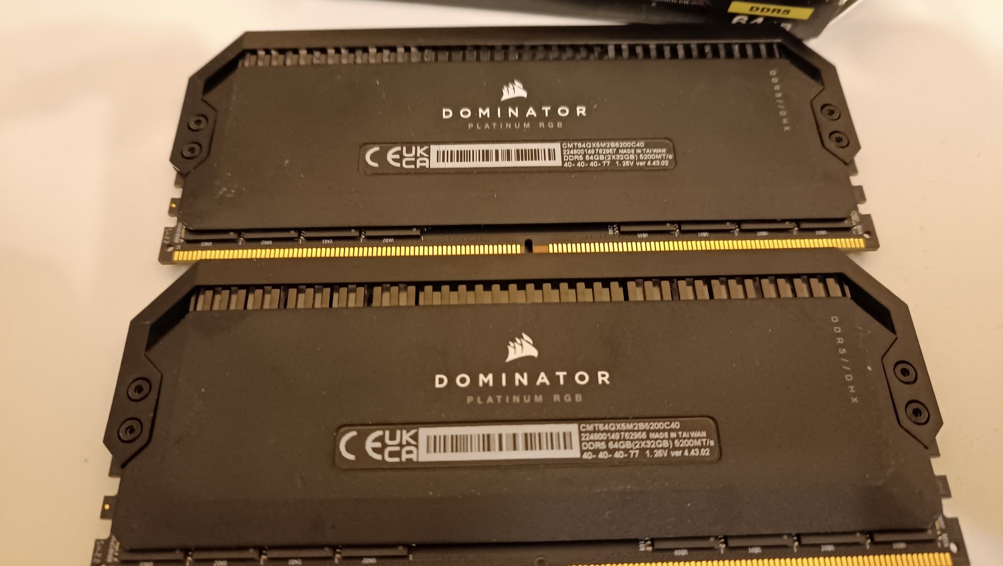 DDR5 64GB Corsair Platinum Dominator  RGB Okazja 970 zł sklep
