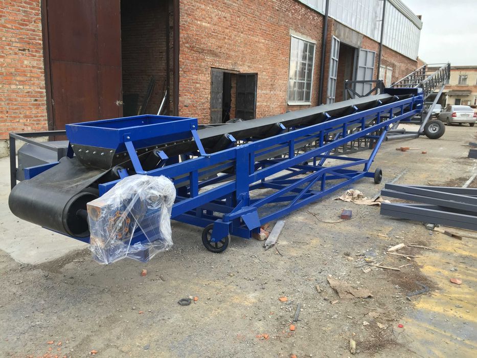 Ленточный конвейер, стрічковий конвеєр, транспортер