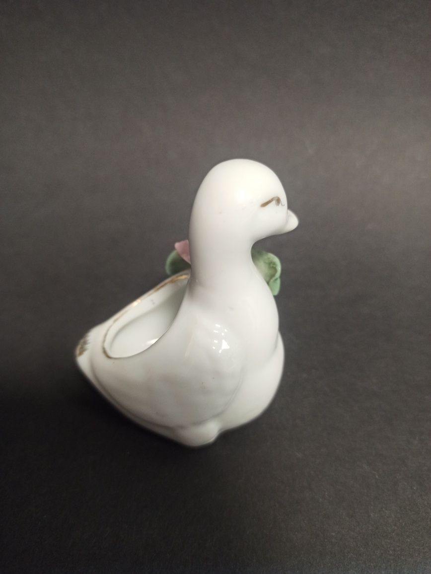 Ceramiczna figurka łabądź