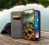 Xiaomi Redmi Note 8 Pro wędkarskie etui zamykane ryby karp szczupak