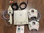 Sega Dreamcast + 2 pady + wędka + VMU stan bardzo dobry