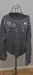 Sweter  damski z cekinami
