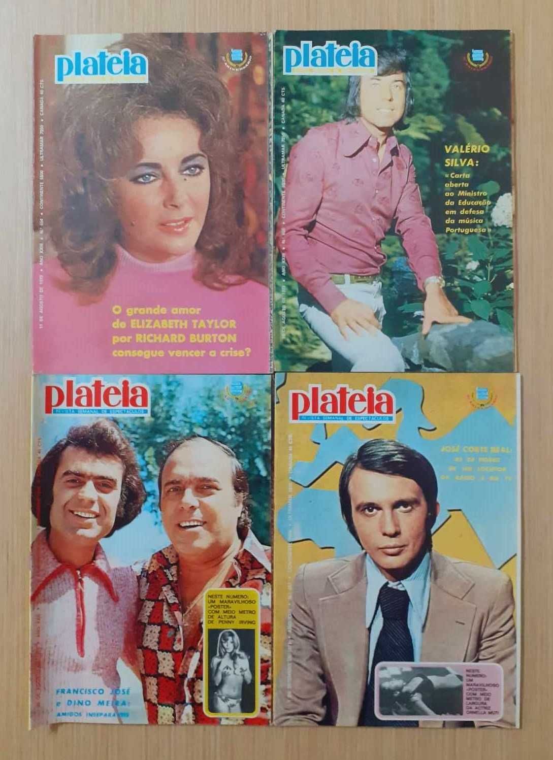 Revistas Plateia de 1973 (Lote 8)