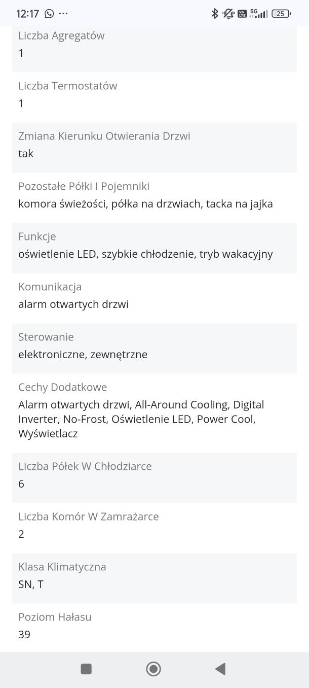 Zestaw lodówka plus zamrażarka Samsung duże pojemności