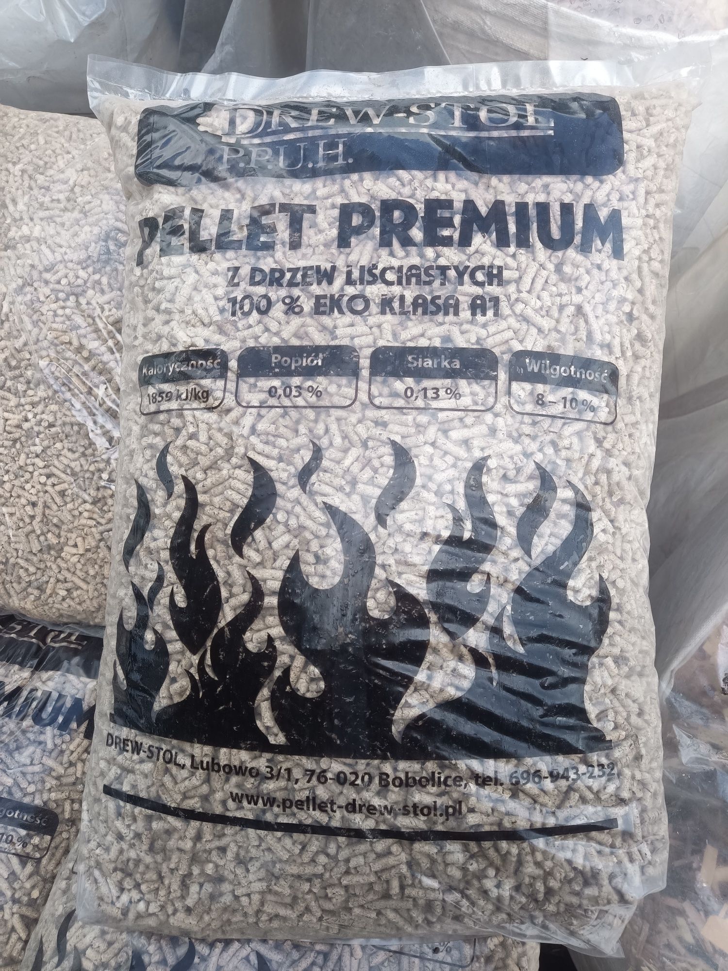 Pellet liściasty