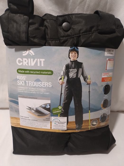 Dziecięce spodnie narciarskie chłopięce 134/140