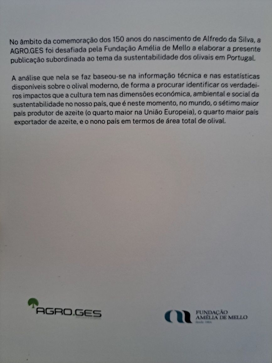 Sustentabilidade dos Olivais em Portugal