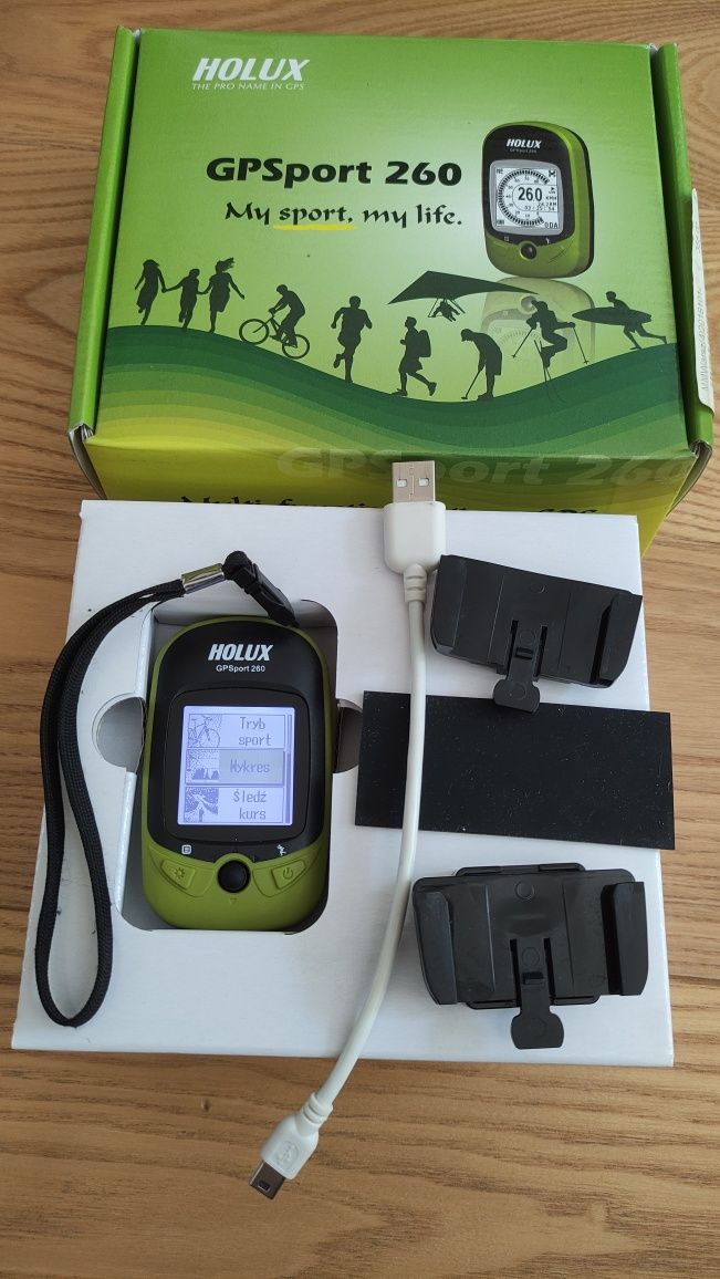 holux gpsport 260 kompas, pedometr, wysokościomierz, licznik kalorii,