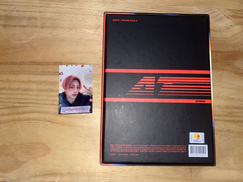 Álbum Ateez (zero: fever pt2)