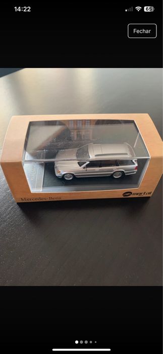 Miniatura Mortal : Mercedes Benz S124 AMG