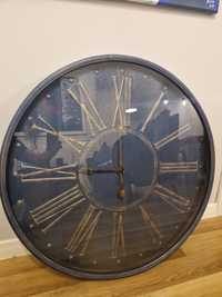 Zegar Loftowy z cyframi rzymskimi