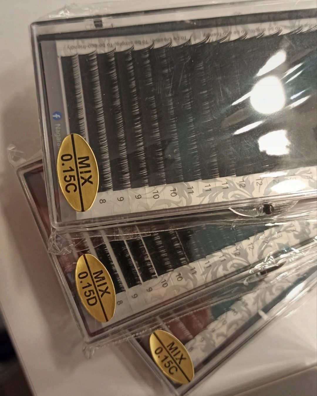 Zestaw do przedłużania rzęs lampa rzęsy klej noble lashes sablier