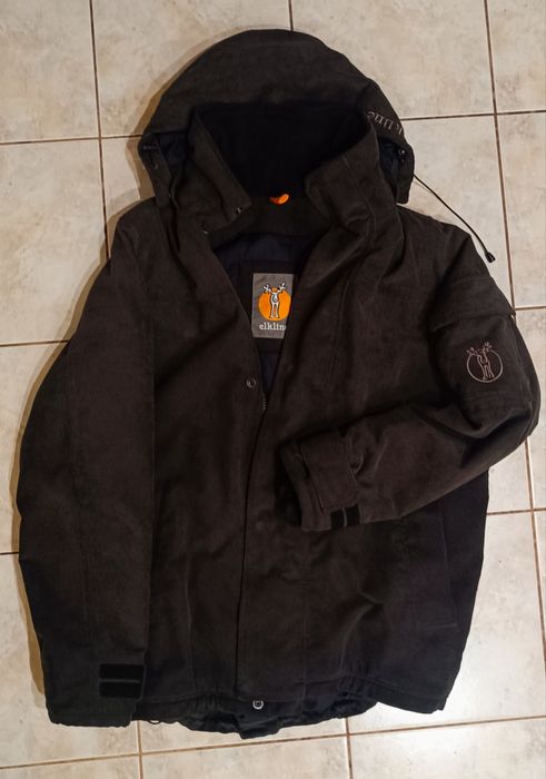 Коричнева вельветова зимово-осіння куртка, Португалія, якість 9/10