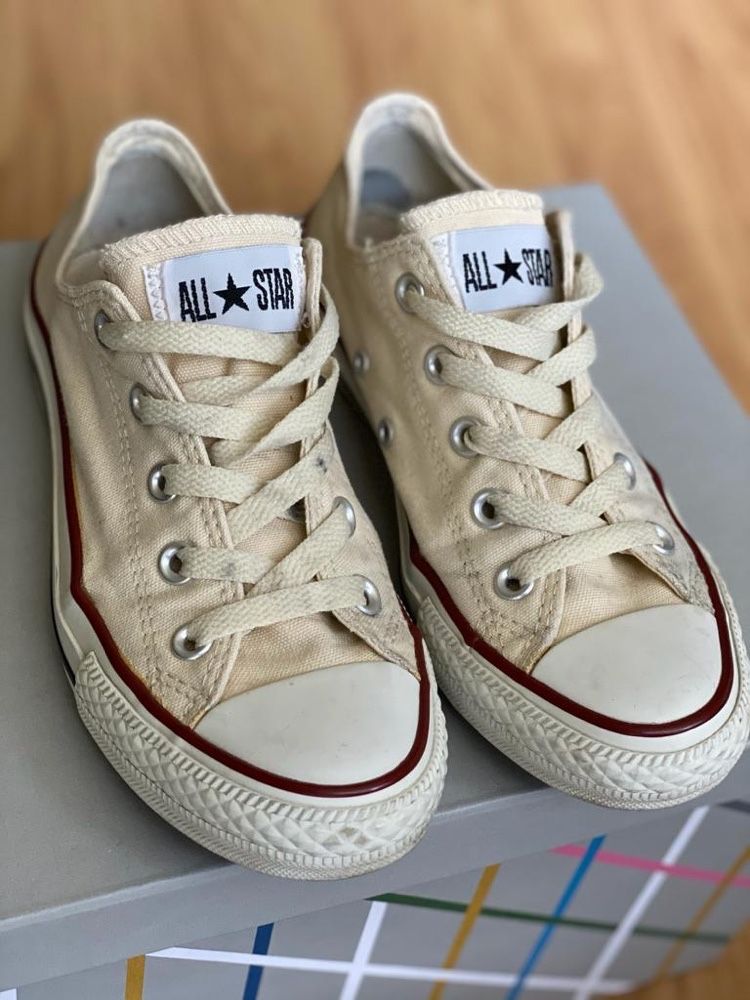 Converse All Star 36,5 23cm biszkoptowe