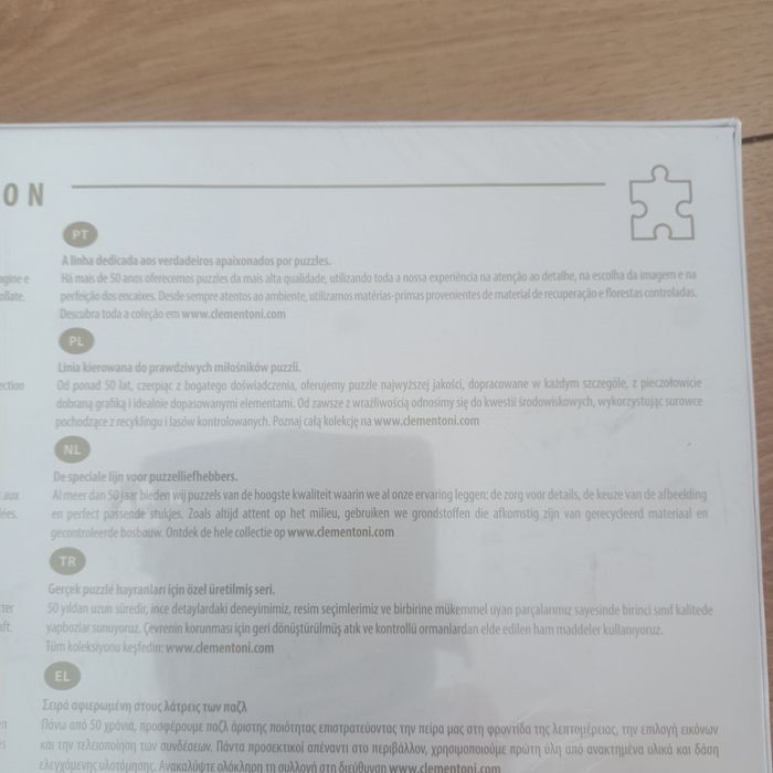 Puzzle clementoni pies 500 sztuk kod 35020