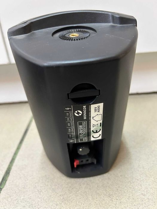 Monacor PA-812DAP - cyfrowy wzmacniacz miksujący + kable +8 głośnikow